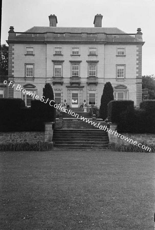 ABBEYLEIX HOUSE  EAST FRONT FROM GARDEN